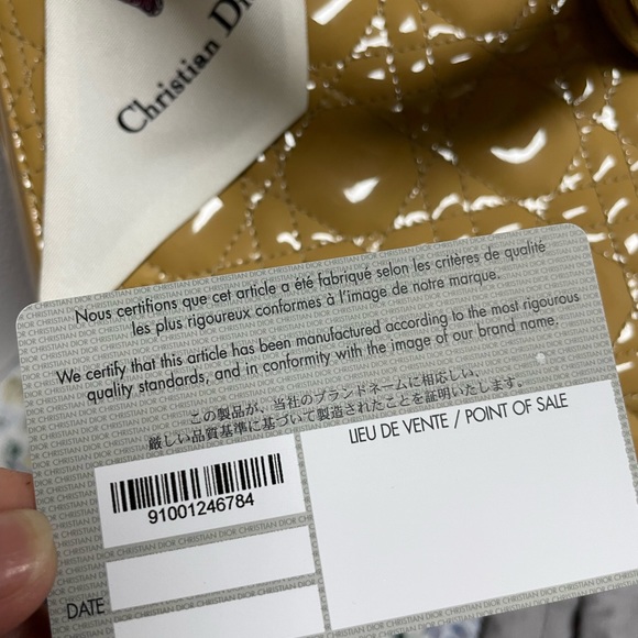 Authentic Lady Dior Medium Handbag - Picture 15 of 16